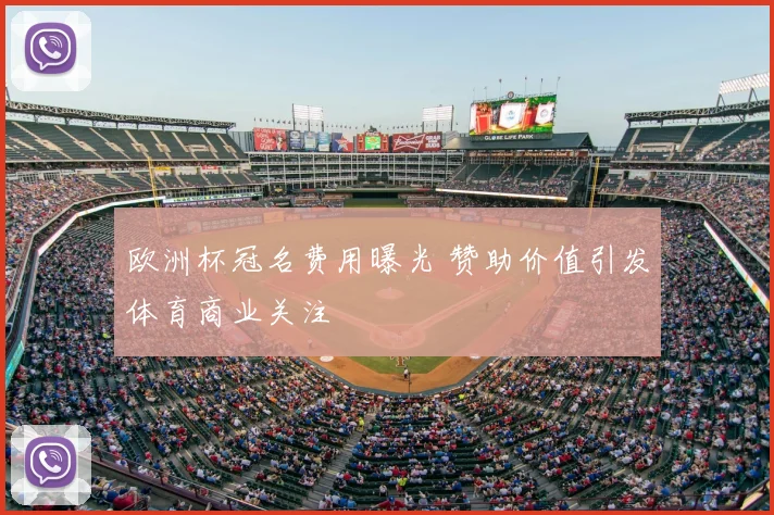 欧洲杯冠名费用曝光 赞助价值引发体育商业关注