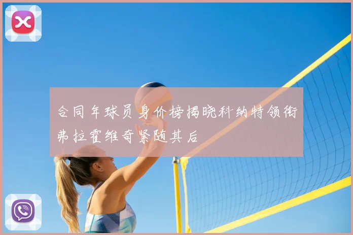 合同年球员身价榜揭晓科纳特领衔弗拉霍维奇紧随其后